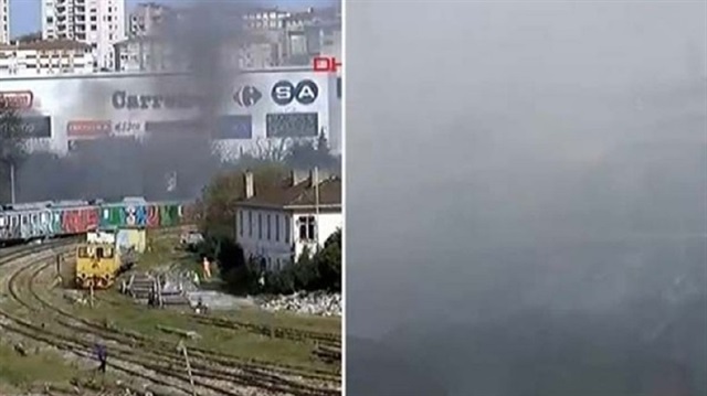 Haydarpaşa Garı'nda yangın