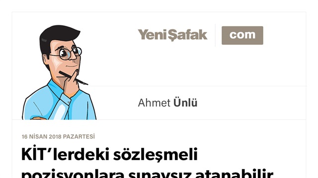 KİT’lerdeki sözleşmeli pozisyonlara sınavsız atanabilir miyim?