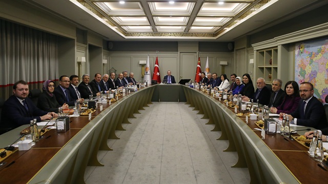 AK Parti MYK toplantısı yapıldı