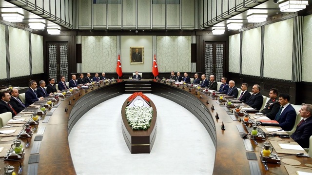 MGK toplantısı Külliye'de gerçekleştirildi