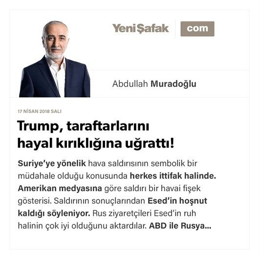 Trump, taraftarlarını hayal kırıklığına uğrattı!