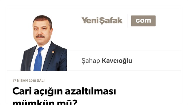 Cari açığın azaltılması mümkün mü?