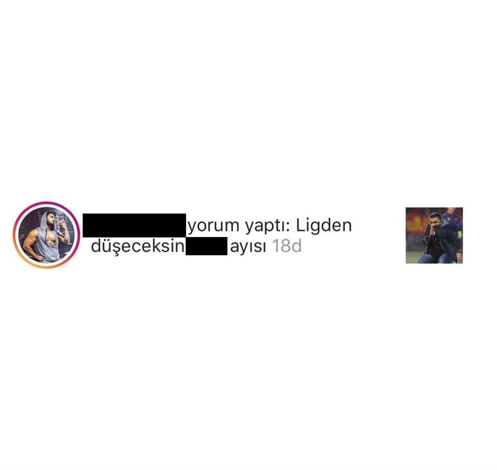Ümit Özat, takipçisinin ettiği küfürü Instagram hesabından paylaştı.
