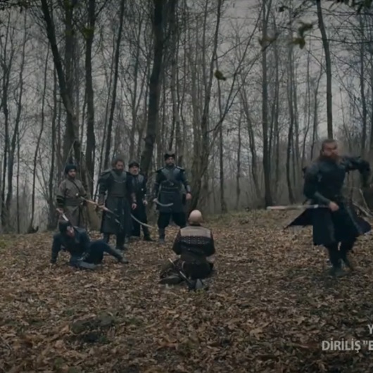 Diriliş Ertuğrul'da sosyal medyayı sallayan sahne