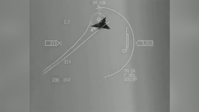 Yunan Mirage 2000 uçağı, Türk F-16'dan böyle kaçtı!