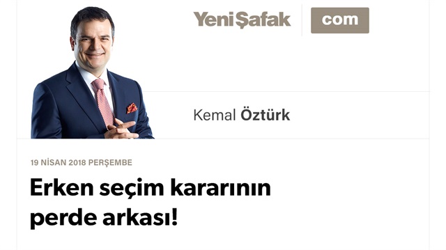 Erken seçim kararının perde arkası!
