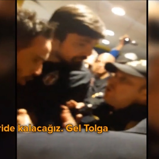 Beşiktaş soyunma odası koridorunda konuşulanlar kamerada