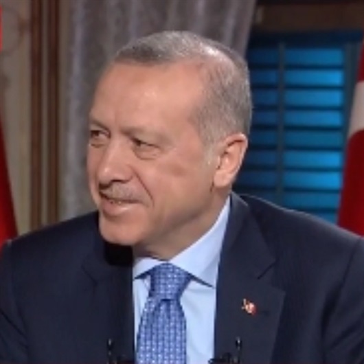 Cumhurbaşkanı Erdoğan'ı güldüren soru