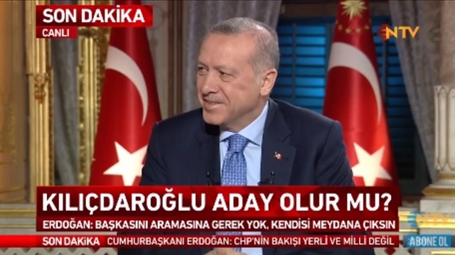 Cumhurbaşkanı Erdoğanı güldüren soru