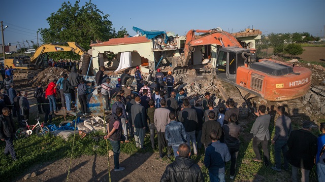 Adıyaman'daki depremden ilk görüntüler