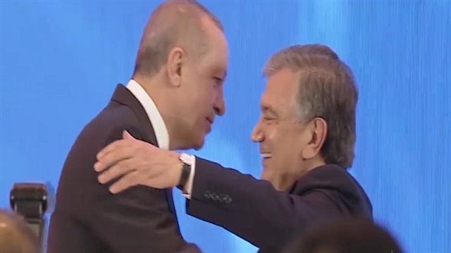 Özbekistan Cumhurbaşkanlığı'ndan Erdoğan'a özel klip