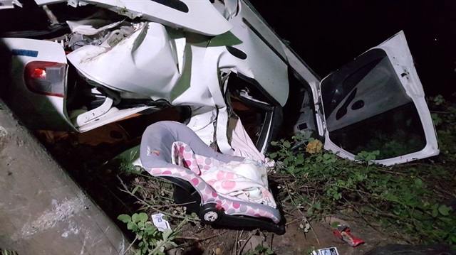 Düzce'de meydana gelen trafik kazasında 5 kişi yaralanmıştı.