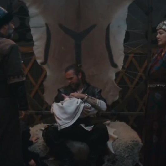 Diriliş Ertuğrul'da geceye damga vuran sahne