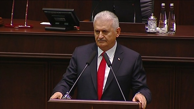 Başbakan Yıldırım'ın duygulandığı an... Gözleri doldu
