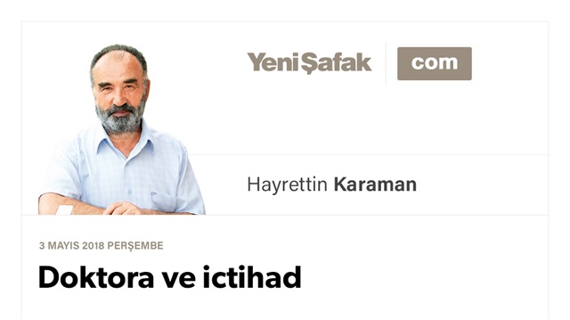 Doktora ve ictihad