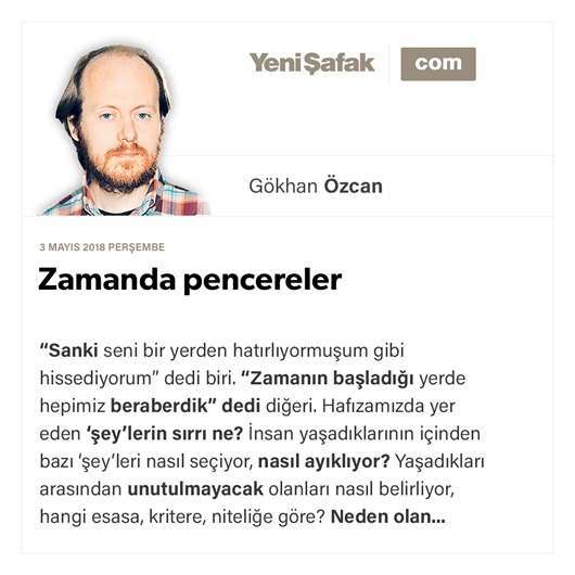 Zamanda pencereler