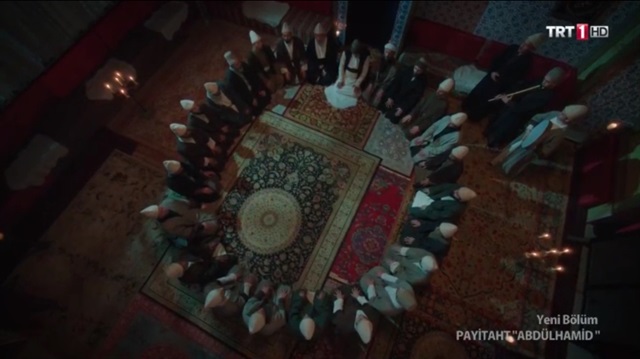 Payitaht Abdülhamid'de zikir sahnesi