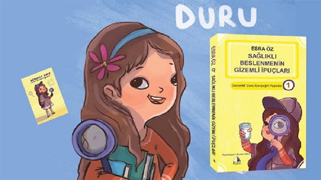 Türkiye’de çocuk kitapları alanında ilk olan, “Dedektif Duru Gerçeğin Peşinde” serisinin birinci kitabı “Sağlıklı Beslenmenin Gizemli İpuçları” yayınladı.