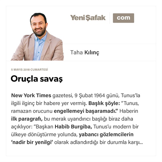 Oruçla savaş