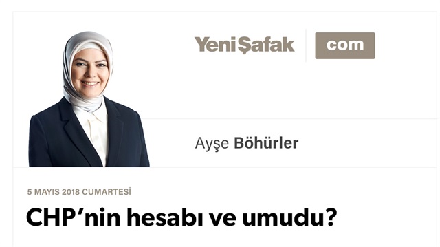 CHP’nin hesabı ve umudu?
