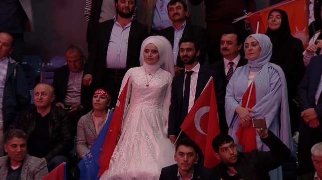 AK Parti İstanbul İl Kongresi'nde dikkat çeken detay