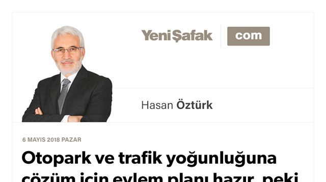 Otopark ve trafik yoğunluğuna çözüm için eylem planı hazır, peki biz hazır mıyız