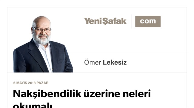 Nakşibendilik üzerine neleri okumalı