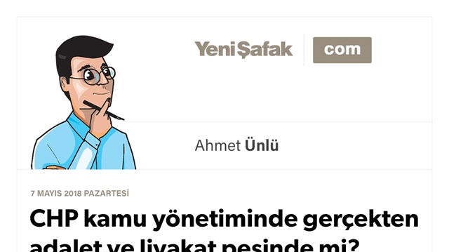 CHP kamu yönetiminde gerçekten adalet ve liyakat peşinde mi?