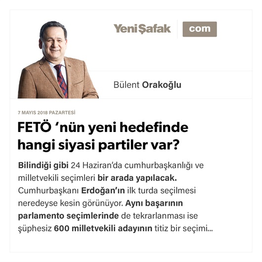 FETÖ ‘nün yeni hedefinde hangi siyasi partiler var?