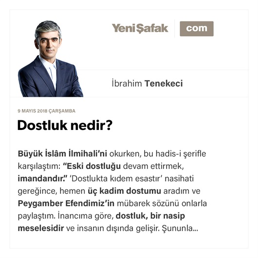 Dostluk nedir?