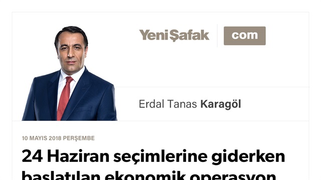 24 Haziran seçimlerine giderken başlatılan ekonomik operasyon