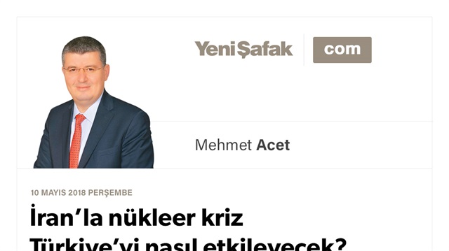 İran’la nükleer kriz Türkiye’yi nasıl etkileyecek?