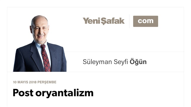 Post oryantalizm