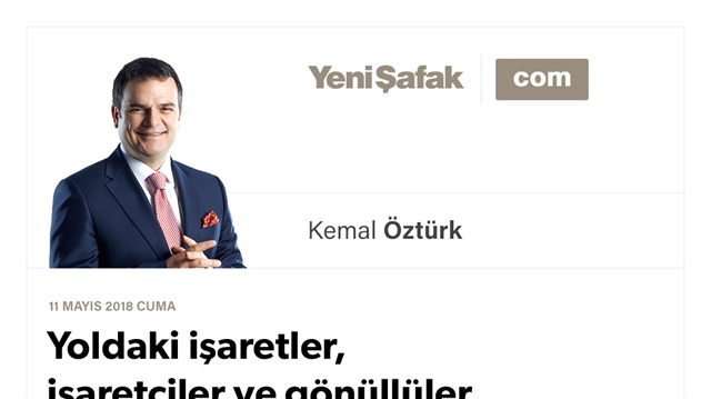Yoldaki işaretler, işaretçiler ve gönüllüler