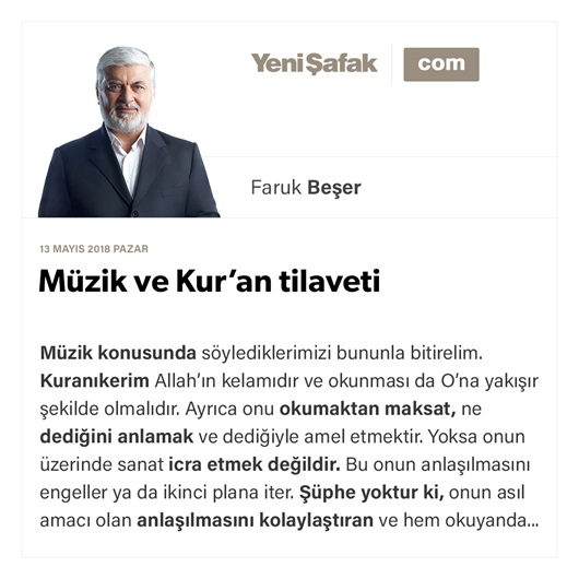 Müzik ve Kur’an tilaveti
