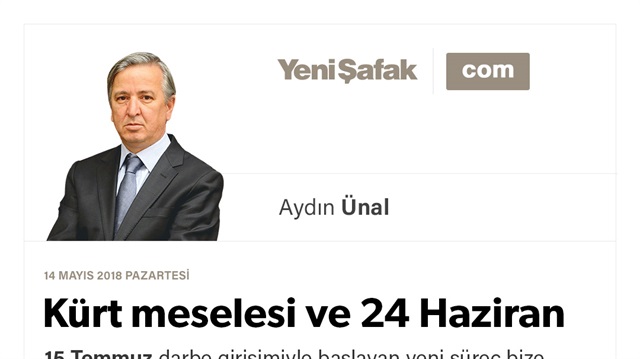 Kürt meselesi ve 24 Haziran