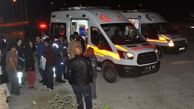 Cesetler, savcının incelemesinin ardından Ayvacık Devlet Hastanesi morguna gönderilecek.