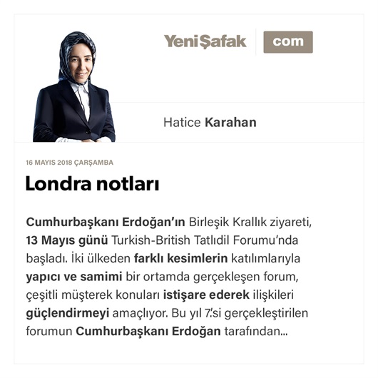 Londra notları