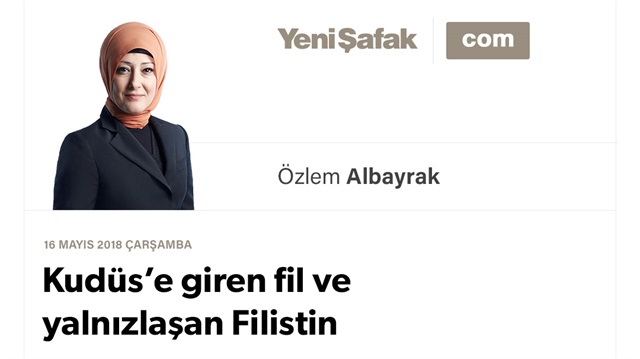 Kudüs’e giren fil ve yalnızlaşan Filistin