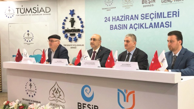 TÜMSİAD’dan Cumhurbaşkanı Erdoğan ve Cumhur İttifakı’na destek