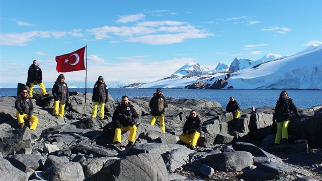 Antarktika'daki üs için çalışmalar devam ediyor.