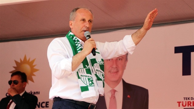 CHP’nin Cumhurbaşkanı adayı Muharrem İnce