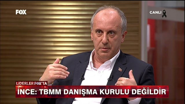 İnce'den canlı yayında 4'lü ittifakı bitiren açıklama