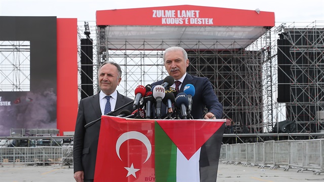 İBB Başkanı Mevlüt Uysal, Kudüs'e destek için her türlü tedbiri aldıklarını söyledi.