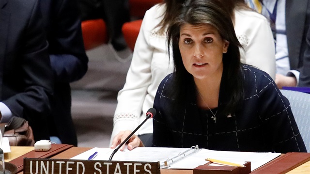 ABD'nin BM Temsilcisi Nikki Haley