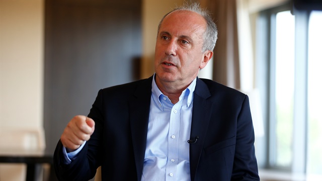 CHP'nin cumhurbaşkanı adayı Muharrem İnce, telefonla bağlandığı canlı yayında açıklama yaptı.