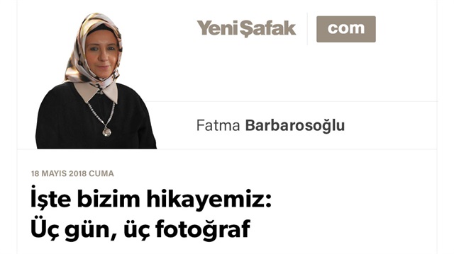 İşte bizim hikayemiz: Üç gün, üç fotoğraf