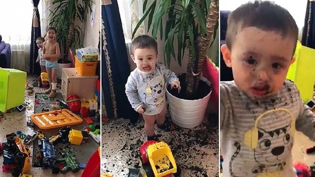 Çocuklarını evde yalnız bırakan annenin yaşadığı şok