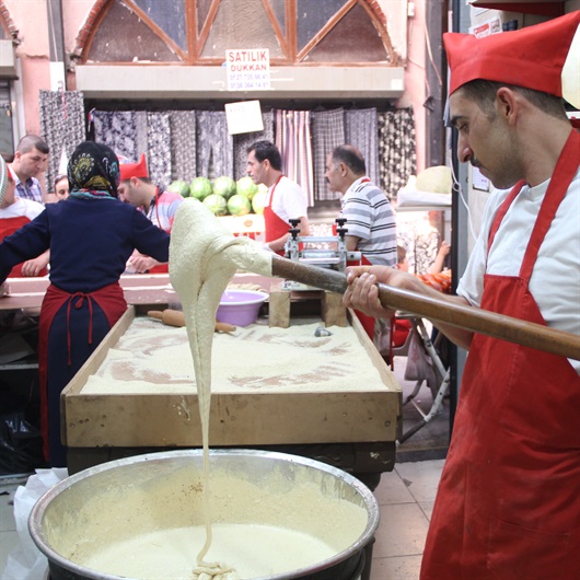 Ramazanın özel lezzetine yoğun talep