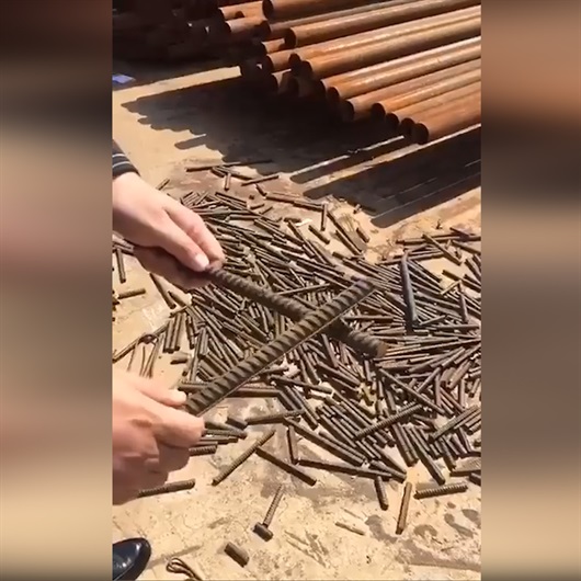 Çinin inşaat demirinde geldiği son nokta